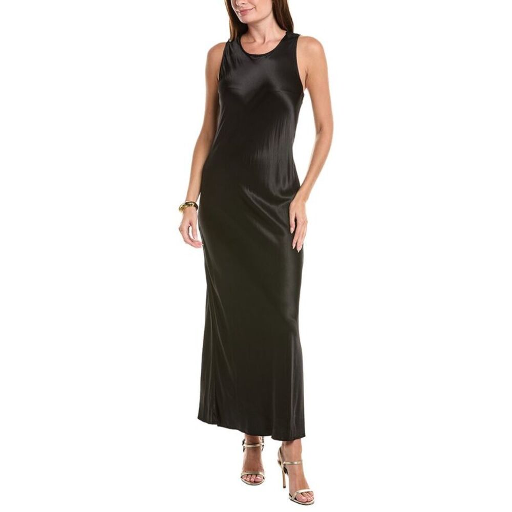 Michael Stars Womens  Racine Tank Maxi Dress, Black
